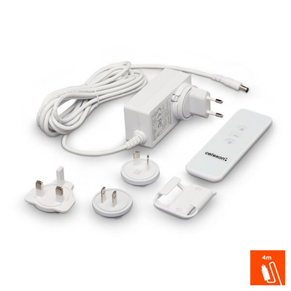 Ecran de projection celexon motorisé PRO PLUS sur batterie V2.0 300 x 169 cm – Image 3