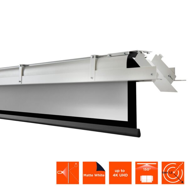 Ecran encastrable au plafond motorisé celexon Expert 300 x 169 cm – Image 5