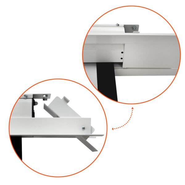 Ecran encastrable au plafond motorisé celexon Expert 300 x 169 cm – Image 8