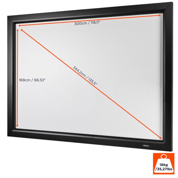 Ecran sur cadre celexon Home Cinema 300 x 169 cm – Image 3