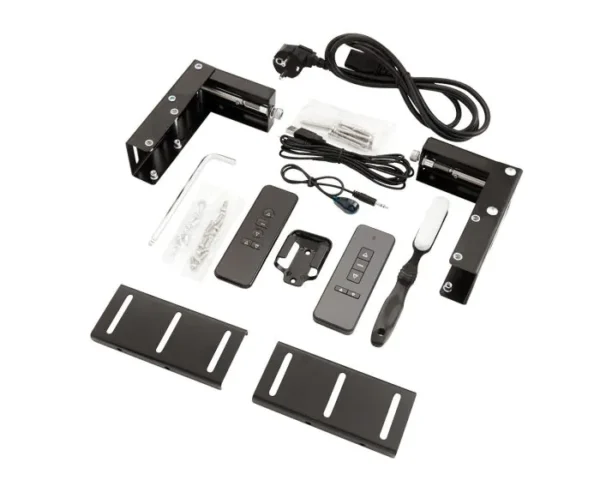 Écran de sol motorisé noir Celexon CLR Home Cinema Plus 120" – Image 4