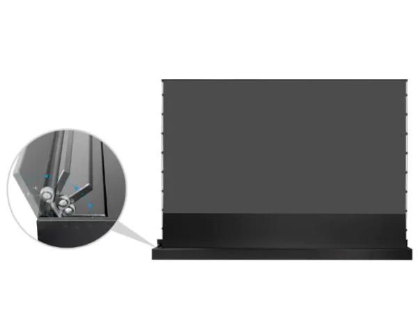 Écran de sol motorisé noir Celexon CLR Home Cinema Plus 120" – Image 2