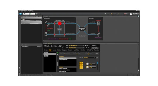 MIMO4040CDN 40x40 | digital matrix | Dante™ | AES67 – Image 9