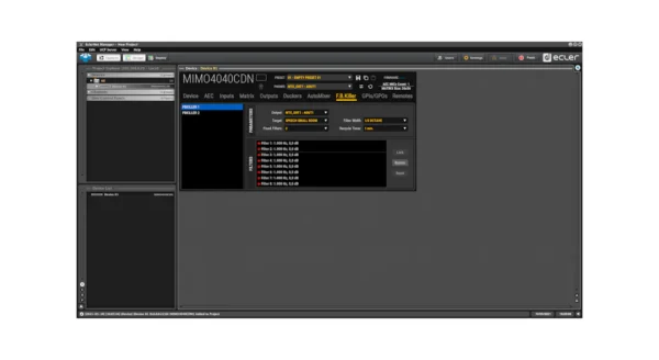 MIMO4040CDN 40x40 | digital matrix | Dante™ | AES67 – Image 8