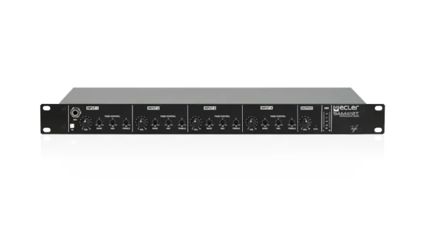 SAM412T 4x2 | 1U rack | 3-band EQ | analogue mixer