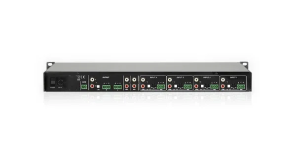 SAM412T 4x2 | 1U rack | 3-band EQ | analogue mixer – Image 2