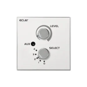 WPaVOL-SR-J Remote Wall Volume Control and Source + Connector