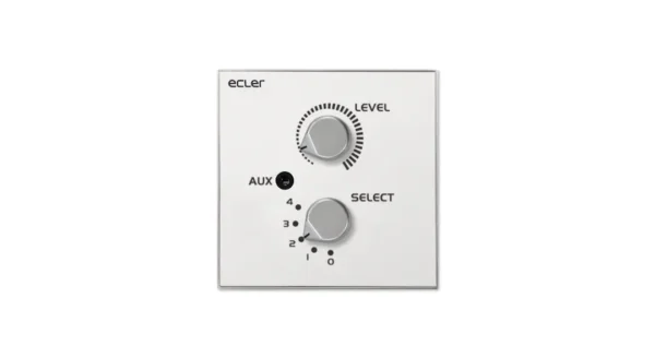 WPaVOL-SR-J Remote Wall Volume Control and Source + Connector