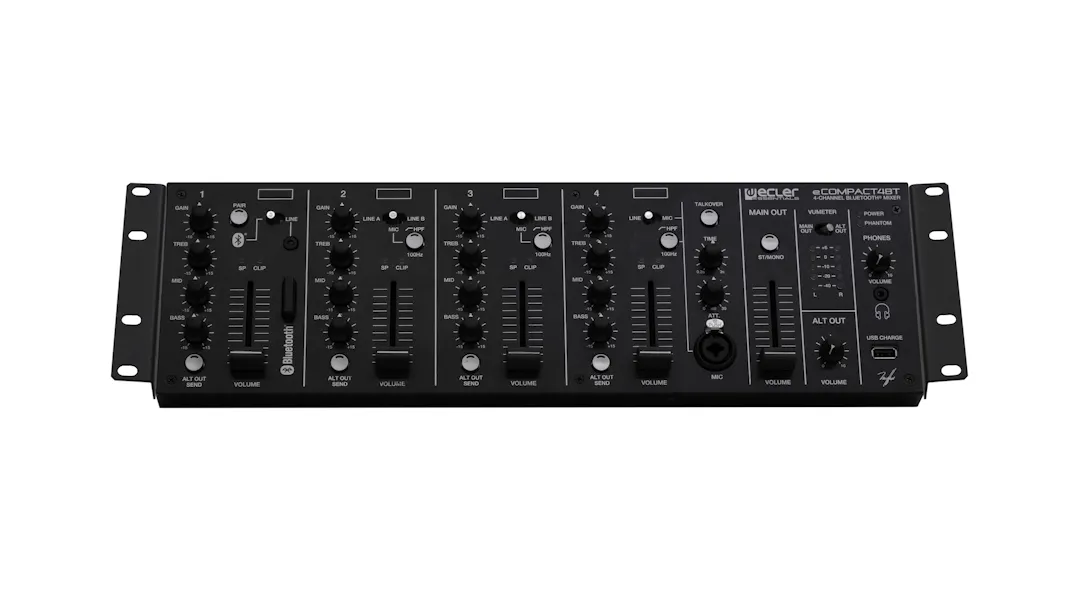 eCOMPACT4BT 4-ch | Bluetooth® | analogue mixer – Image 2