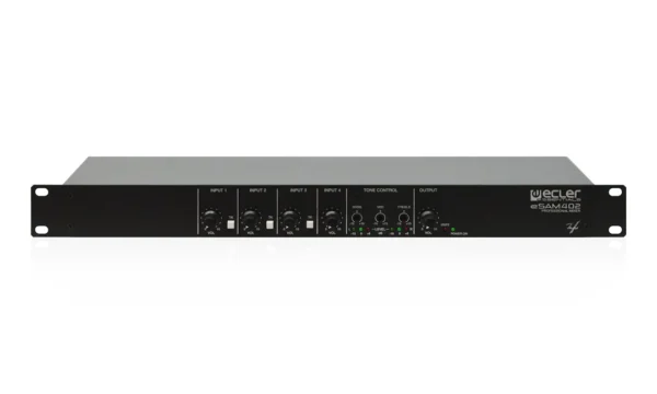 eSAM402 4x2 | 1U rack | analogue mixer