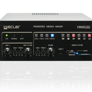 HMA120 120 WRMS | powered | media mixer