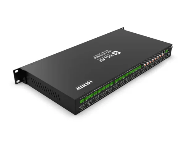 VEO-MXH88D HDMI 2.0 8x8 18Gbps Matrix with Audio De-Embedders and Display – Image 4