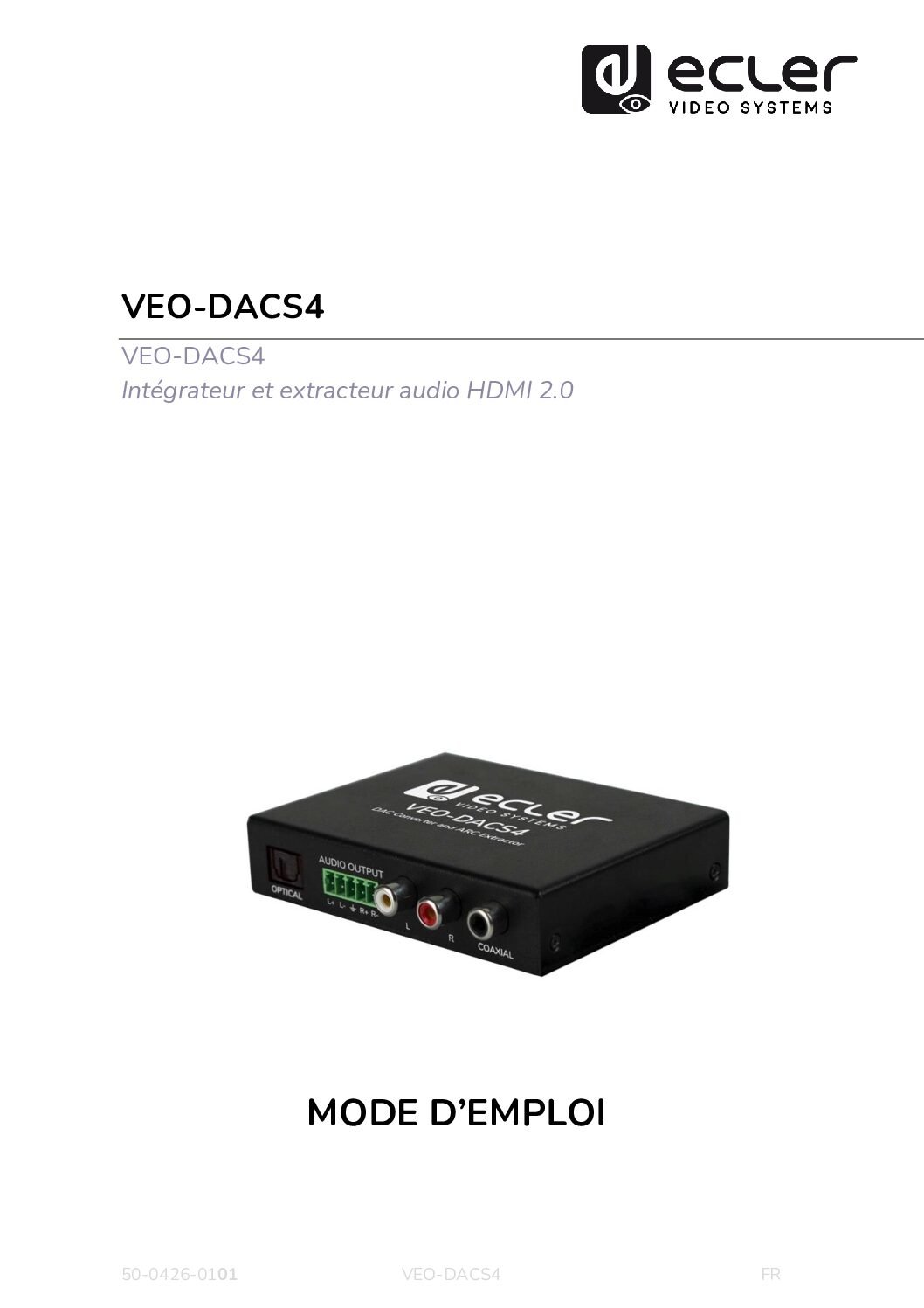 VEO-DACS4 DAC Converter And ARC Extractor – Image 4