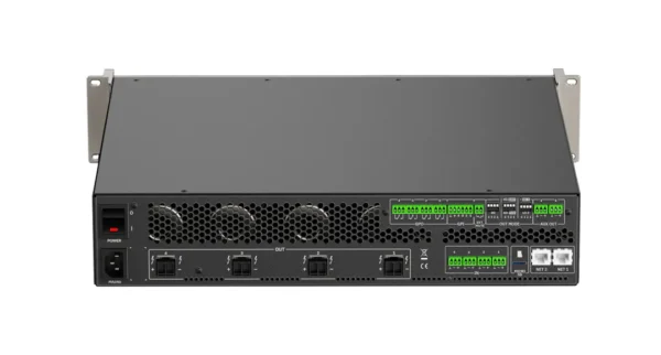 VIDA-24Q Dante™/AES67 Digital Amplifier with DSP and Player – Image 4