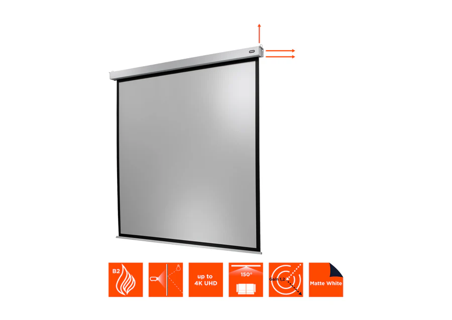 celexon PRO Plus 120 x 120 cm motorized projection screen – Image 3
