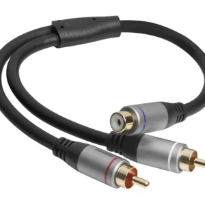 Celexon PRO 2x RCA to RCA MF audio adapter 0.25 m