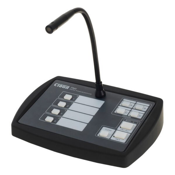 PM4 - 4 Zone Paging Microphone