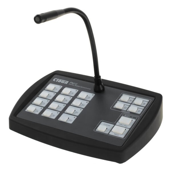 PM12 - 12 Zone Paging Microphone