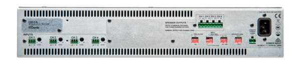 CA4250 - 4 Channel Amplifier 250w Per Output Channel – Image 2