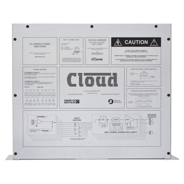 CA2500 - 2 Channel Amplifier 500w Per Output Channel – Image 3