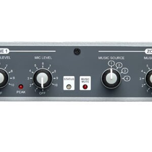 24-240 - 2 Zone Integrated Mixer Amplifier