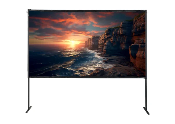 Celexon projection screen on basic mobile frame 177 x 99 cm