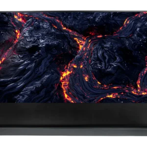 celexon HomeCinema V2.0 High Contrast Motorized Floor Projection Screen - CLR UST, 100", Black