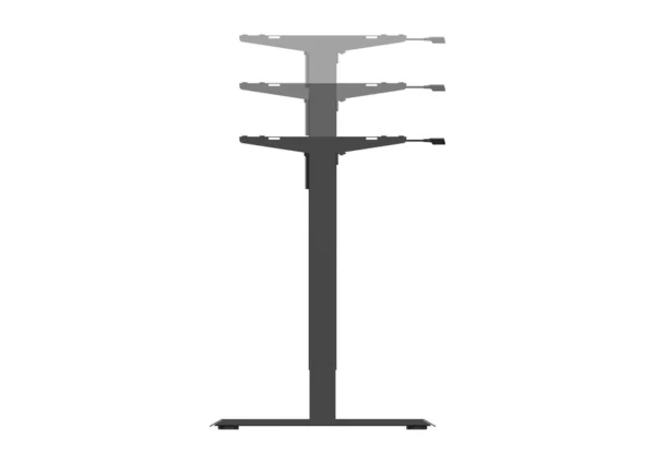 celexon ECO eAdjust-71121 electrically height adjustable desk frame - 71 - 121 cm, black – Image 5
