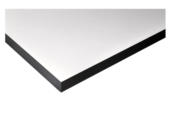 celexon eAdjust HPL desk top 150 x 75cm, white