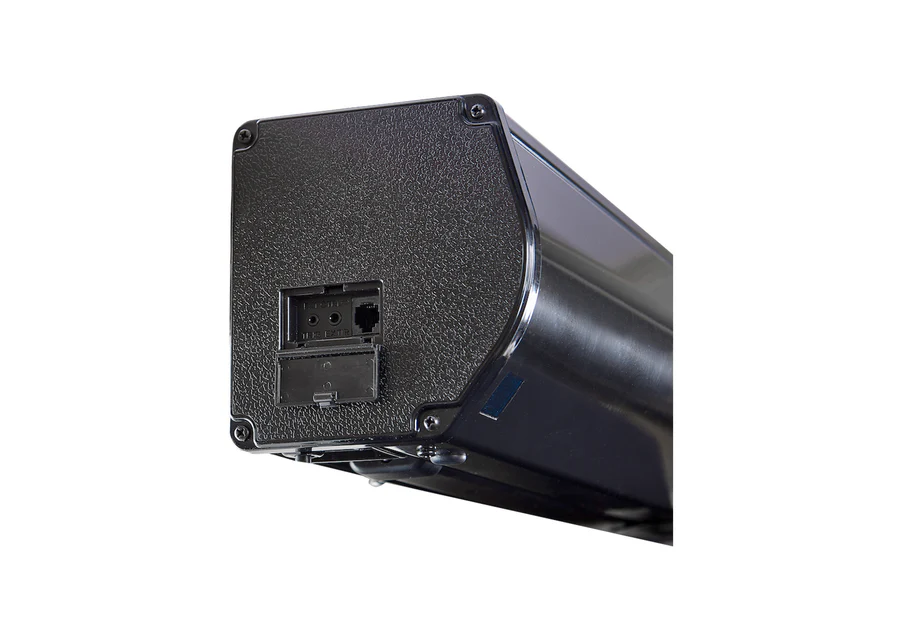 celexon HomeCinema Plus 204 x 114 cm, 92" Motorized Tensioned Projection Screen - CLR UST, Black – Image 5