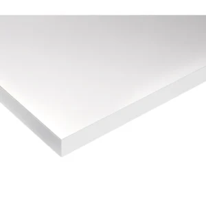 celexon eAdjust Melamine Desk Top - 125 x 75cm, White