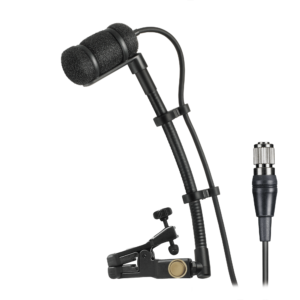 Microphone Cardioïde à Condensateur pour Instrument avec montage universel pour version sans fil ATM350UcH