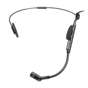 Microphone serre-tête cardioïde à électret, sans connecteur ATM73