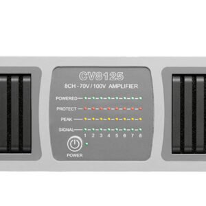 CV8125 - 8 Channel 70/100v Digital DSP Amplifier