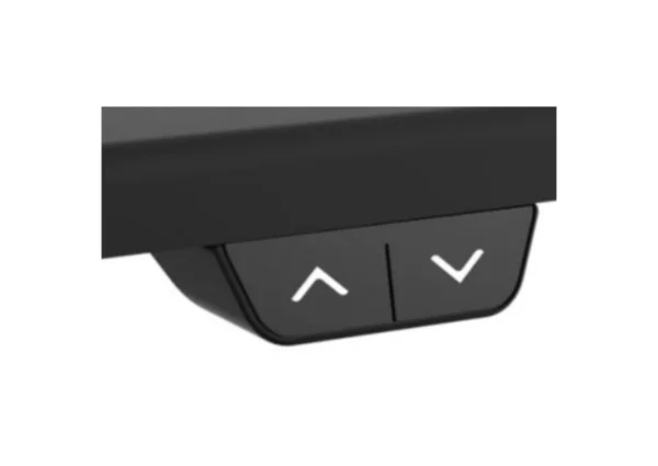 celexon ECO eAdjust-71121 electrically height-adjustable desk - black, with 125 x 75 cm table top - for ergonomic height adjustment in everyday life – Image 3
