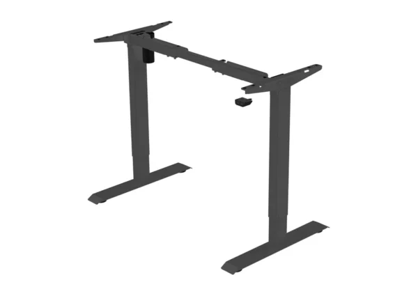 celexon ECO eAdjust-71121 electrically height-adjustable desk - black, with 125 x 75 cm table top - for ergonomic height adjustment in everyday life – Image 2