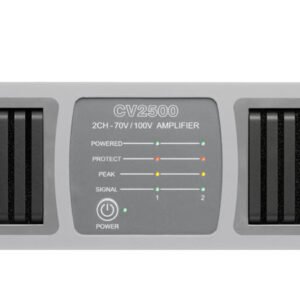 CV2500 - 2 Channel 70/100v Digital DSP Amplifier