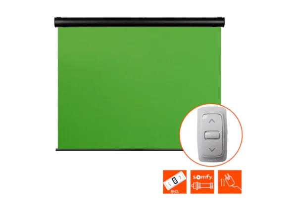 Celexon Chroma Key Motorized Green Screen 300 x 225 cm – Image 3