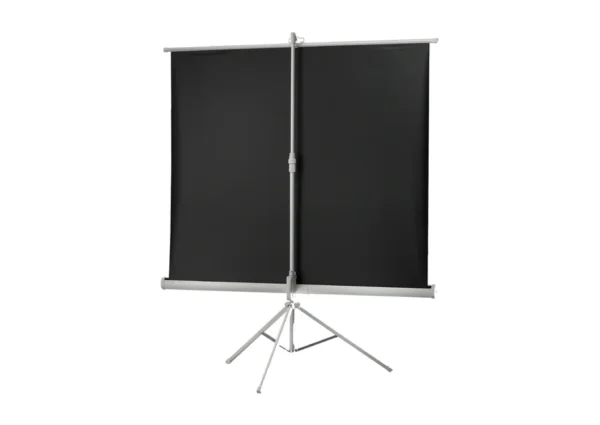 Celexon Economy floor-standing projection screen 133 x 133 cm - White Edition – Image 2