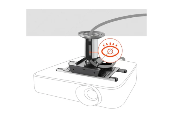 Universal ceiling mount celexon MultiCel1500 Expert – Image 4